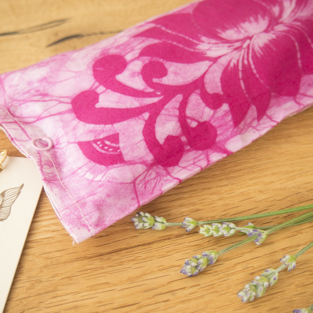 Kismet Lavender Eye Pillow Lotus Pink Kismet Yogastyle