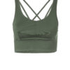 Kismet Yoga Bra Top Radha deep jade_front frei