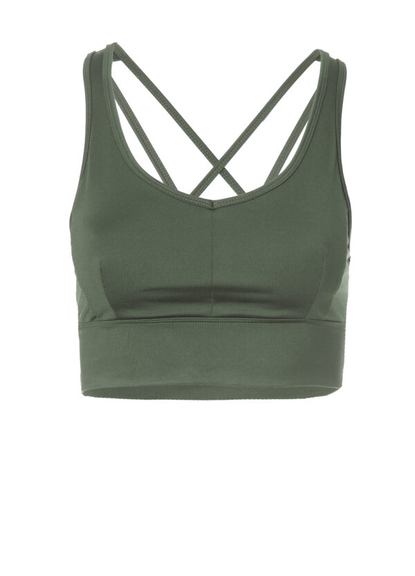 Kismet Yoga Bra Top Radha deep jade_front frei