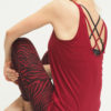 Yoga Tank Sumati - Grape back mood