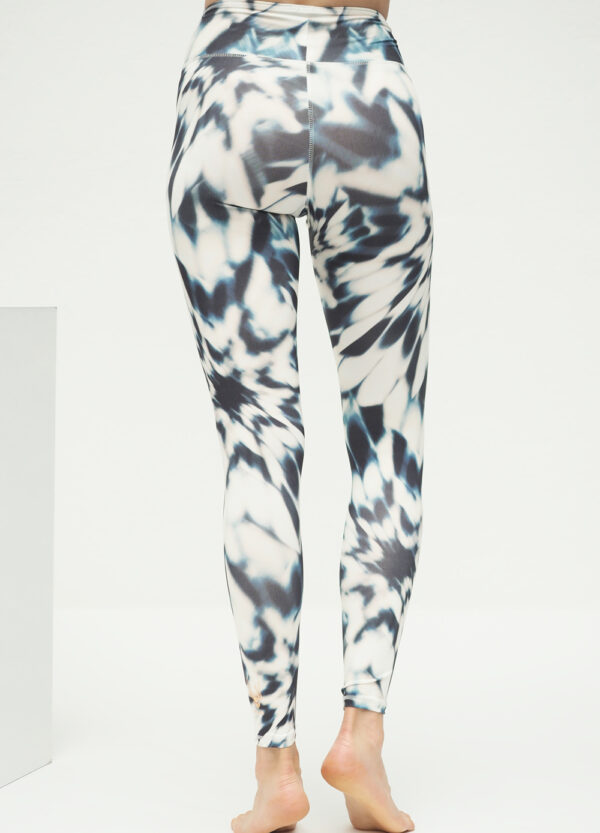 Yoga Leggings Ganga 7/8 - Cosmic Blue-Kismet Yogastyle-back