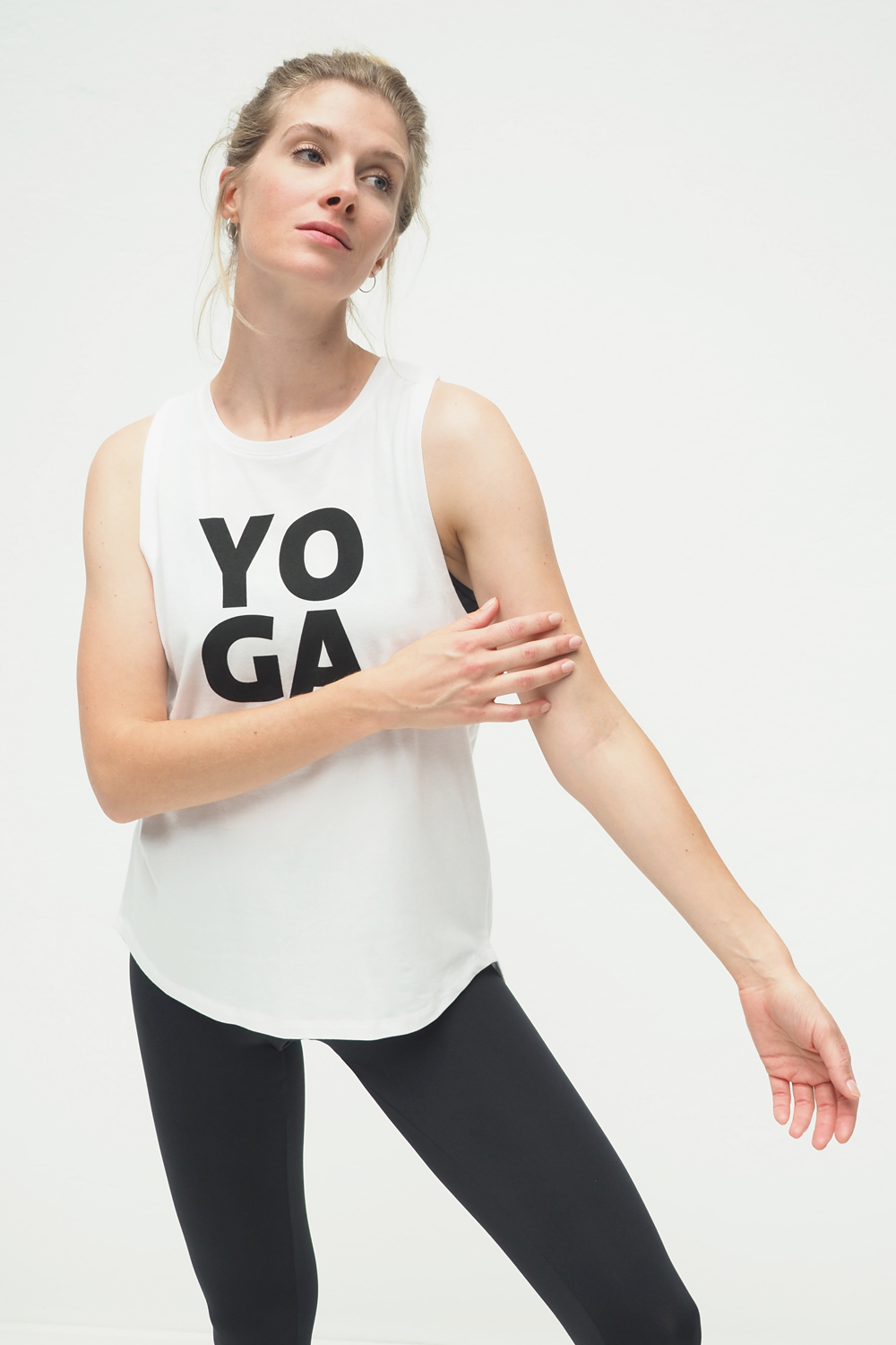 Shakti Tank - YOGA White -Kismet Yogastyle