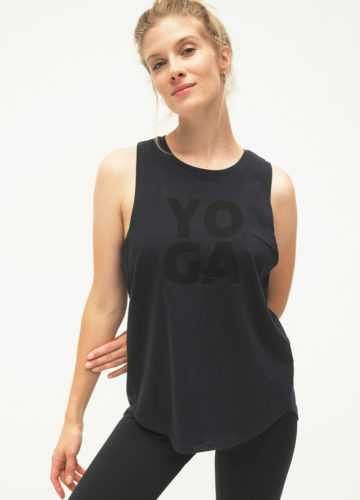 Shakti Tank - YOGA Anthracite-Kismet Yogastyle-front