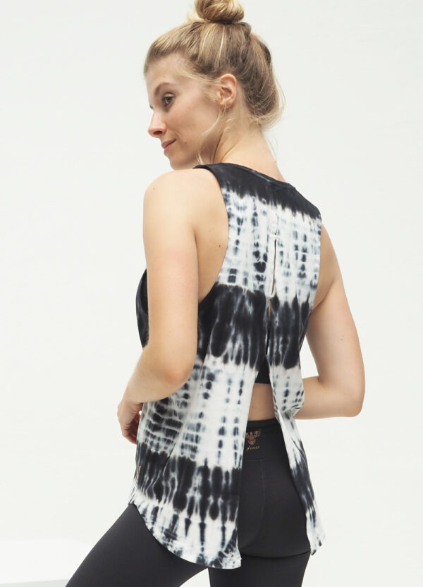 Shakti Tank - Batik Anthracite-Kismet Yogastyle-back look