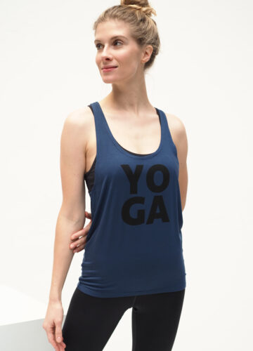 Yoga Tank Aja YOGA - Blue-Kismet Yogastyle