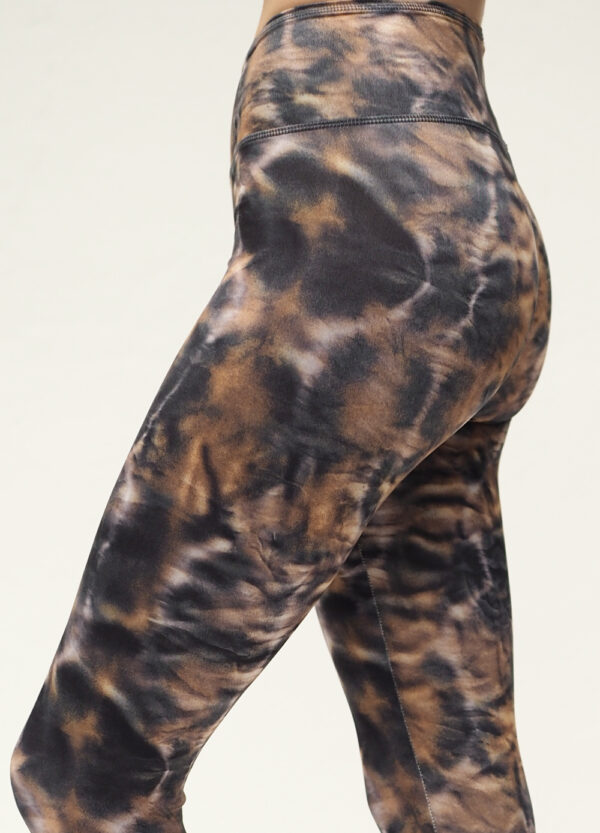 Yoga Leggings Ganga 7/8 - Fusion Brown -Kismet Yogastyle