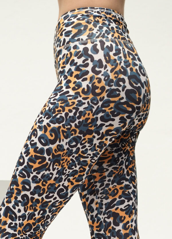 Yoga Leggings Ganga 7/8 - Goodvibes White-Kismet Yogastyle