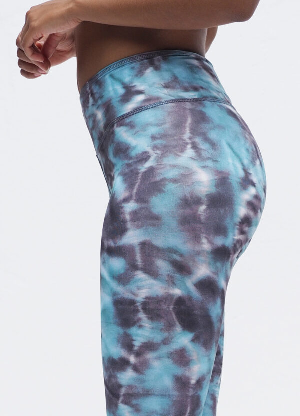 Ganga Leggings elements turquoise_Kismet Yogastyle