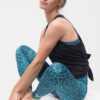 Ganga Leggings leo turquoise_Kismet Yogastyle