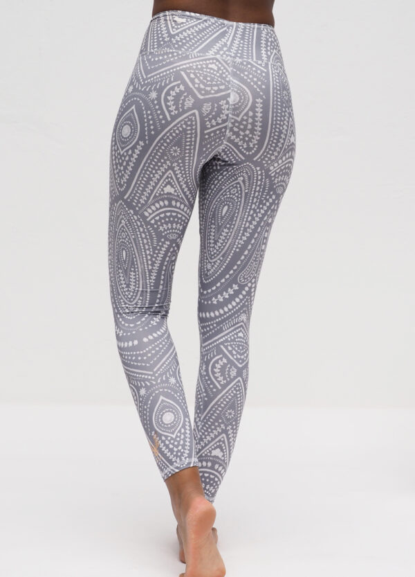 Ganga Leggings mandalay grey_Kismet Yogastyle