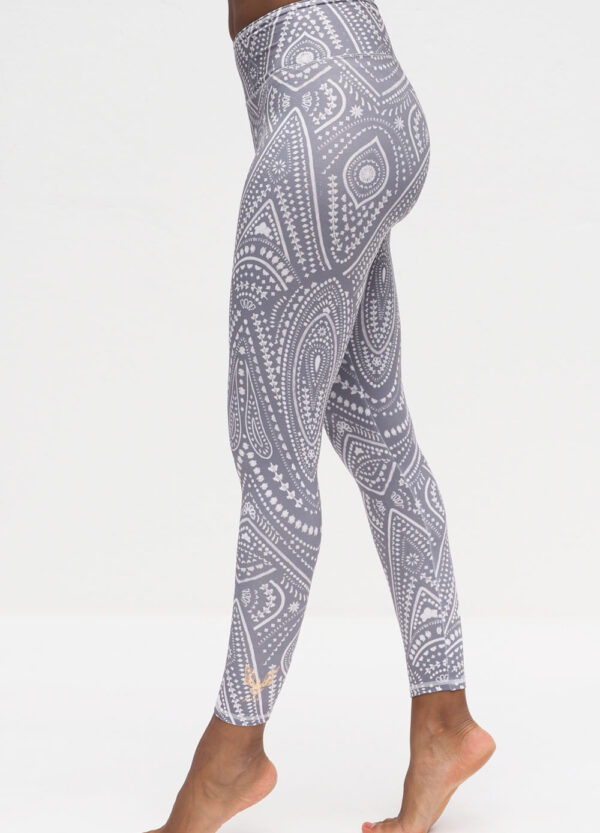 Ganga Leggings mandalay grey_Kismet Yogastyle