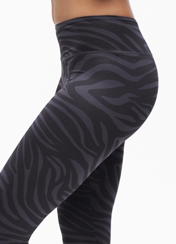 Alternative view of Ganga leggings 7/8 zebra anthracite
