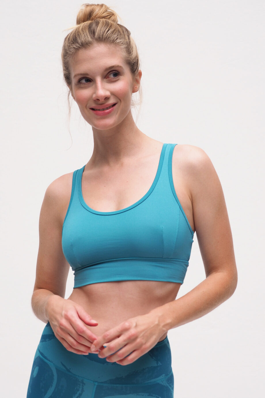 Rami Bra Top turquoise_Kismet Yogastyle