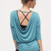Shula Top turquoise_Kismet Yogastyle
