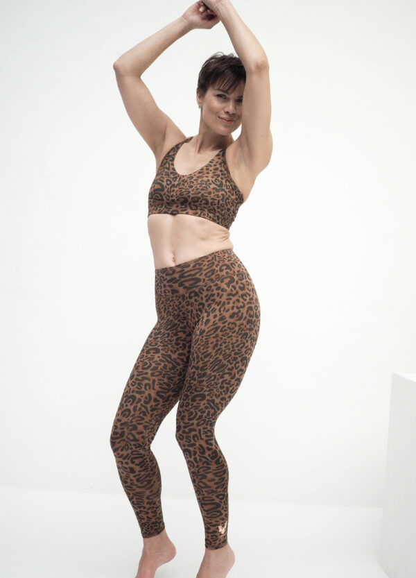 Amba Bra leo brown_Kismet Yogastyle