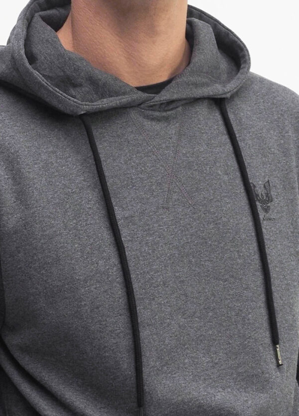 Hoodie Pan grey marl - Kismet Yogastyle