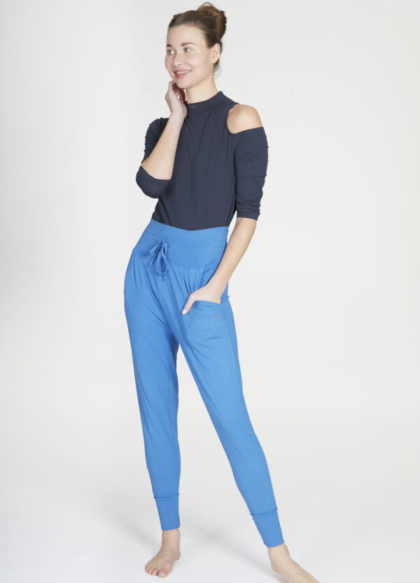Perfect Twist Anthracite Cosy Pants Sea