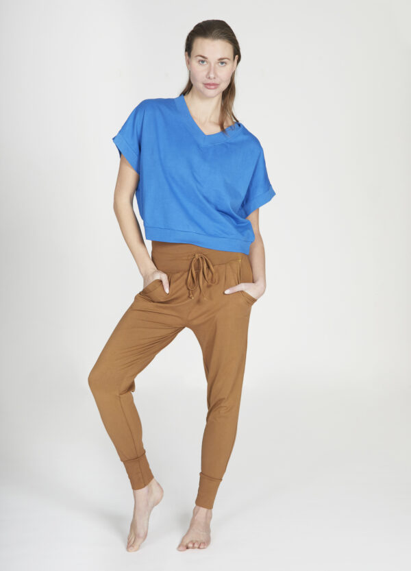 Kismet Tee Sea Cosy Pants Maroon