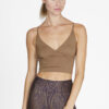 Lux Crop Top Cinnamon