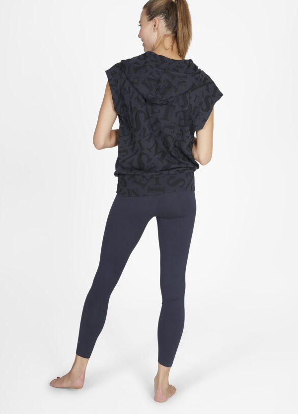 Hoodie Anthracite Typo Love Leg Anthracite