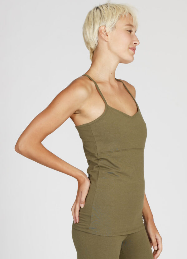 Love Tank Olive