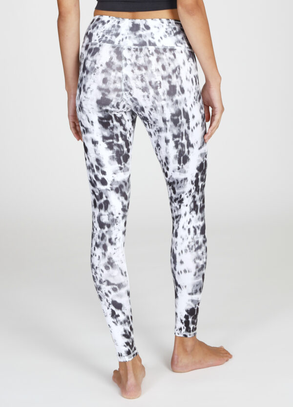 Lux Leg Black White Wild