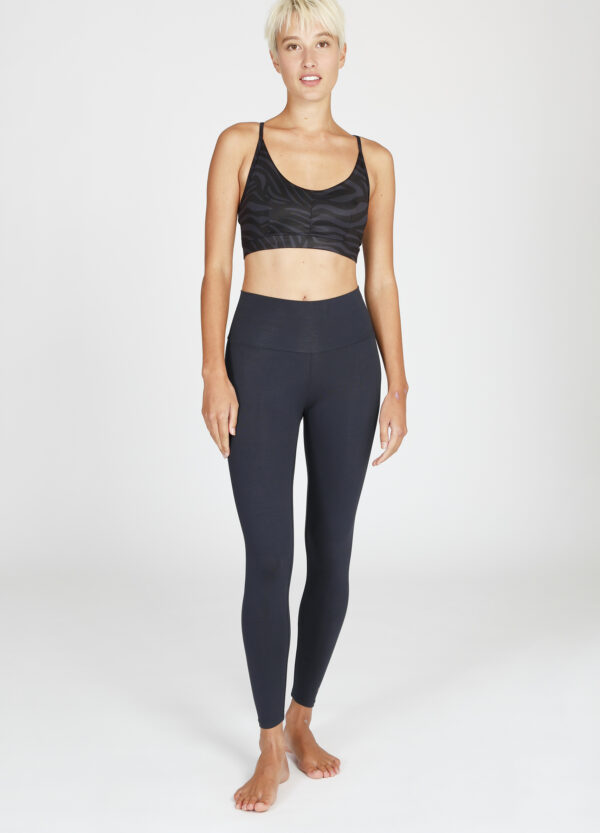 Amba Bra Anthracite Zebra Love Leg Anthracite