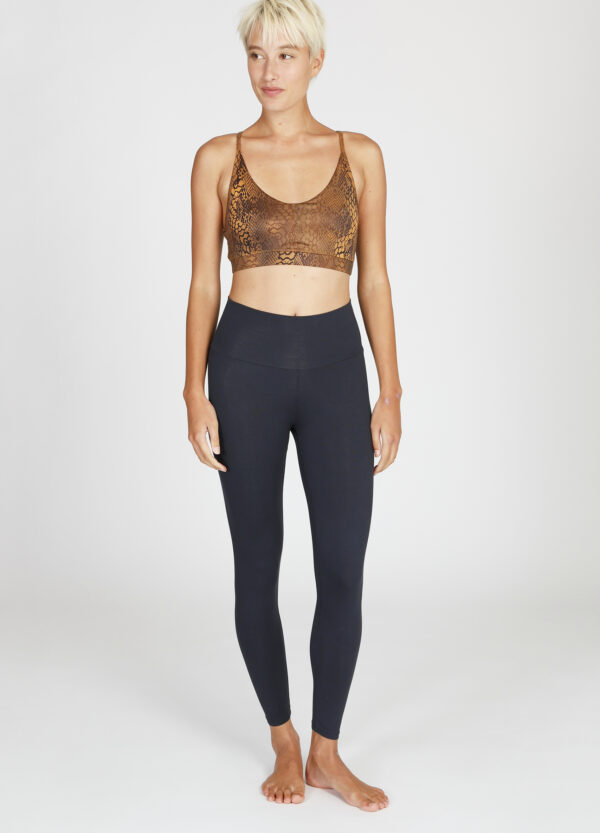 Amba Bra Desert Snake Love Leg Anthracite